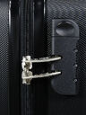 Valise rigide Milano 75 cm Noir Noir