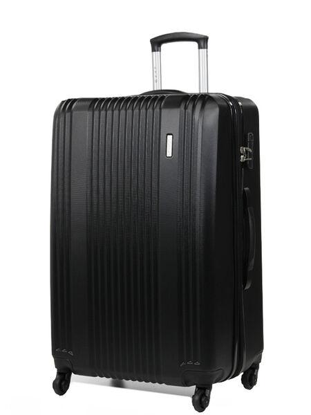 Valise rigide Milano 75 cm Noir