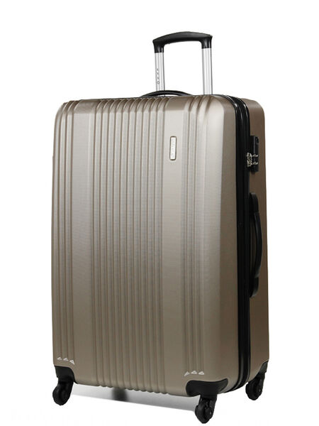 Valise rigide Milano 75 cm Taupe