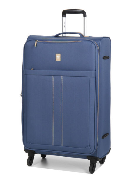 Valise souple extensible Las Vegas 75 cm Blue Jean