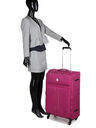 Valise souple extensible Las Vegas 75 cm Magenta Magenta