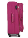 Valise souple extensible Las Vegas 75 cm Magenta Magenta