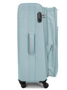 Valise souple extensible Las Vegas 75 cm Bleu