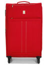 Valise souple extensible Las Vegas 75 cm Rouge Rouge