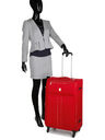 Valise souple extensible Las Vegas 75 cm Rouge Rouge