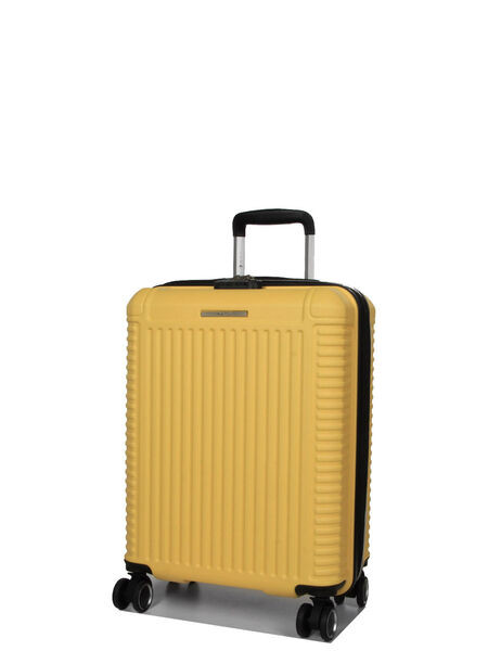 Valise cabine rigide extensible Caracas 55 cm Jaune