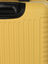Valise rigide extensible Caracas 66 cm Jaune Jaune