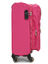 Valise cabine souple extensible Nashville 2 - 55 cm Fuchsia / Beige Fuchsia / Beige