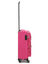 Valise cabine souple extensible Nashville 2 - 55 cm Fuchsia / Beige Fuchsia / Beige