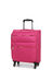 Valise cabine souple extensible Nashville 2 - 55 cm Fuchsia / Beige Fuchsia / Beige