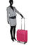 Valise cabine souple extensible Nashville 2 - 55 cm Fuchsia / Beige Fuchsia / Beige