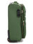 Valise cabine underseat souple extensible Nashville 2 - 43 cm - 2 roues Vert / Chocolat Vert / Chocolat