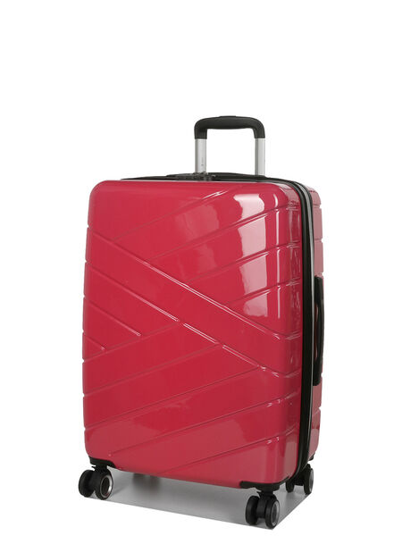 Valise rigide Morelia extensible 65 cm Fuchsia