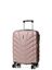 Valise cabine rigide extensible Masaya 55 cm Rose Gold