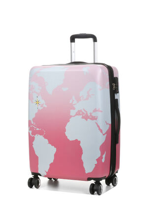 Valise Lys Mappemonde 66 cm