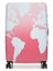 Valise rigide extensible Mappemonde 75 cm Rose Rose