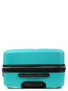 Valise rigide extensible Mappemonde 75 cm Vert Bleu