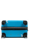 Valise rigide extensible Mappemonde 75 cm Vert Bleu