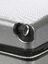 Valise rigide extensible Bergen 65 cm Argent Argent