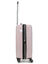 Valise rigide extensible Bergen 65 cm Rose Rose