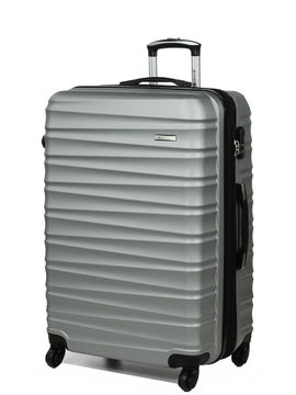 Valise rigide New Delhi 75 cm Silver
