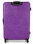 Valise rigide Papillon 77 cm Violet Violet