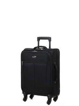 Valise cabine souple Varsovie 55 cm Noir