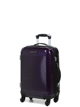 Valise cabine rigide Perpignan 56 cm Violet