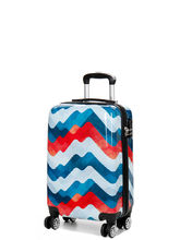 Valise Madisson Wavy 55 cm Bleu