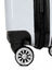 Valise cabine rigide Orchid�es 55 cm Blanc