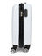 Valise cabine rigide Orchid�es 55 cm Blanc