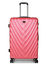 Valise rigide Parme 75 cm Rose Rose