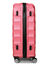 Valise rigide Parme 75 cm Rose Rose
