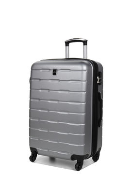 Valise rigide extensible Gizeh 65 cm Silver