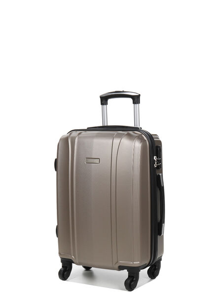 Valise cabine rigide Riyad 55 cm Taupe