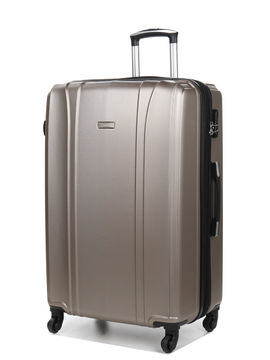 Valise rigide extensible Riyad 76 cm Taupe