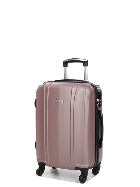 Valise cabine rigide Riyad 55 cm Rose Gold
