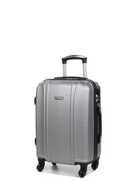 Valise cabine rigide Riyad 55 cm Silver