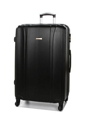 Valise rigide extensible Riyad 76 cm Noir