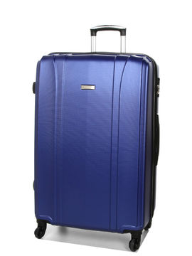 Valise rigide extensible Riyad 76 cm Bleu Marine
