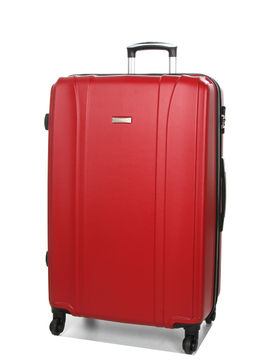 Valise rigide extensible Riyad 76 cm Rouge