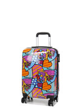 Valise Madisson Pop Patchwork 55 cm Bleu