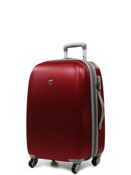 Valise rigide Nimes 65 cm Rouge