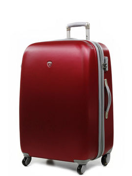 Valise rigide Nimes 75 cm Rouge