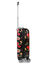 Valise cabine rigide Roses for the Queen 55 cm Noir
