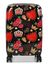 Valise cabine rigide Roses for the Queen 55 cm Noir