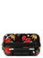 Valise cabine rigide Roses for the Queen 55 cm Noir