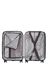 Valise cabine rigide Roses for the Queen 55 cm Noir