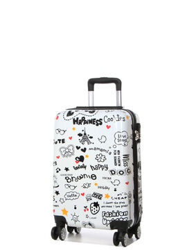Valise cabine rigide Bonheur 55 cm