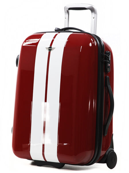 Valise cabine rigide Rooftop 52 cm RedSpeeds WhiteSripes